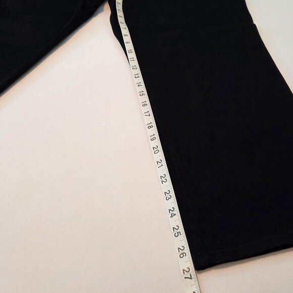 Gloria Vanderbilt “Amanda” Black Classic Fit Jeans, 20W Short, Washed Never Worn - Picture 6 of 10